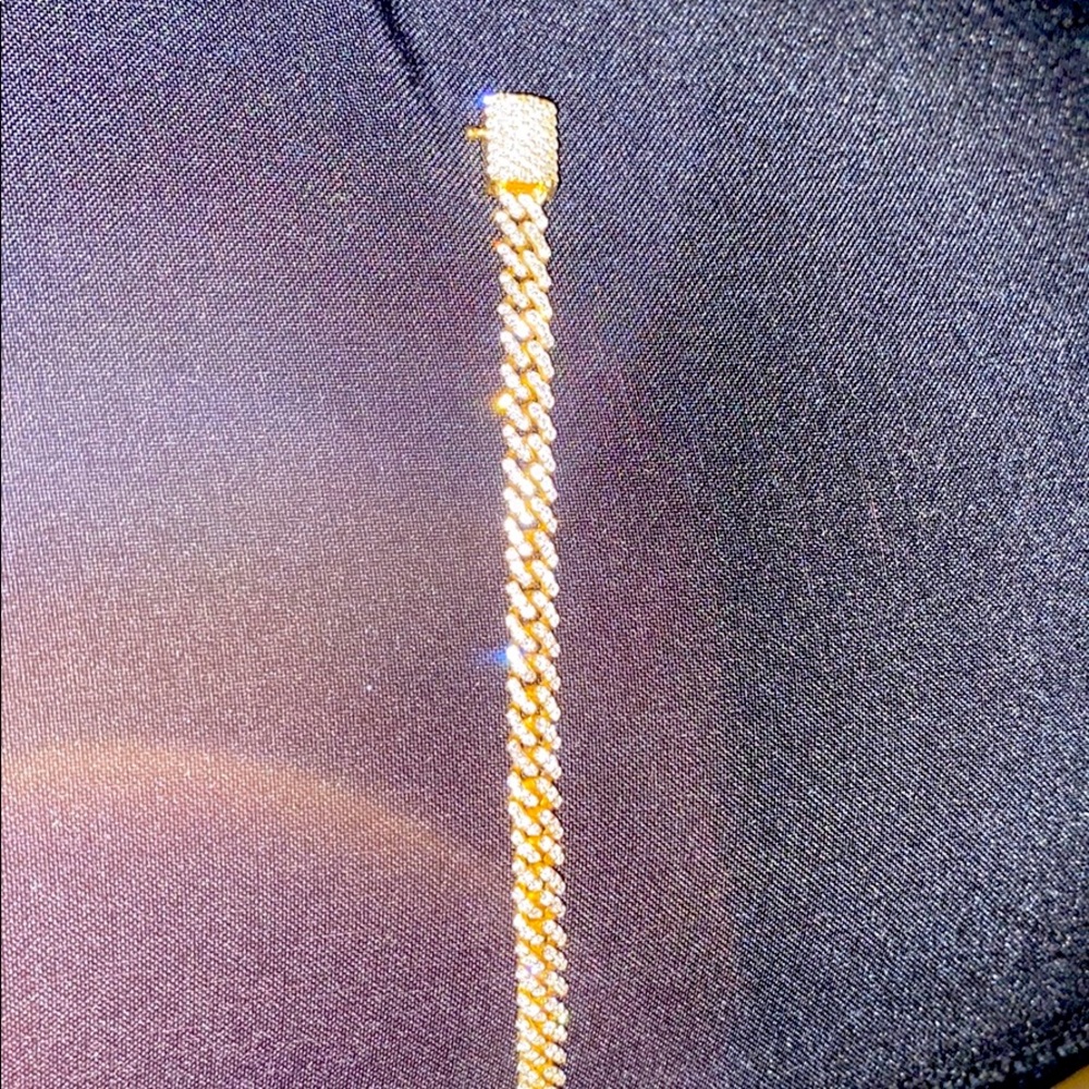 Diamond Miami Cuban Bracelet 14k